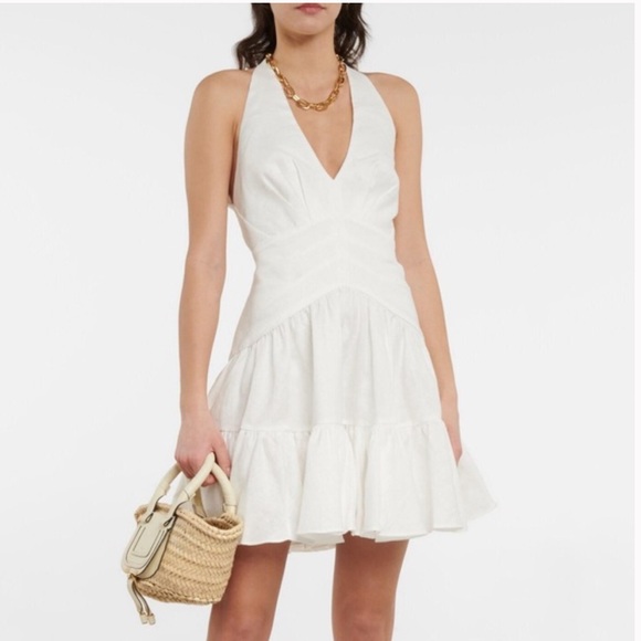 Stunning Zimmermann Postcard Open Back Minidress** Zimmermann size 0P*US size 2P - Picture 2 of 8